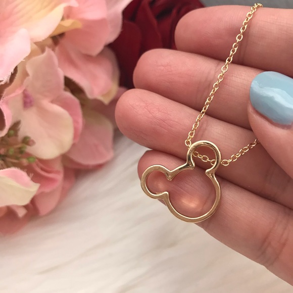 Final Sale!!  💞Mickey Mouse Necklace - Silver/Gold - Picture 2 of 8